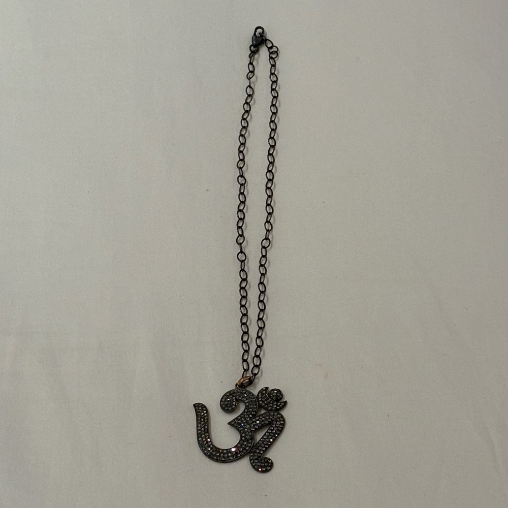 Black Diamond (Faux) Necklace